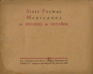 Siete poemas mexicanos