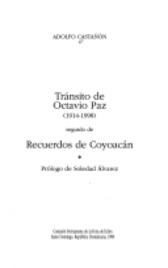 Tránsito de Octavio Paz :1914-1998
