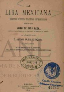La lira mexicana : colección de poesías de autores contemporáneos