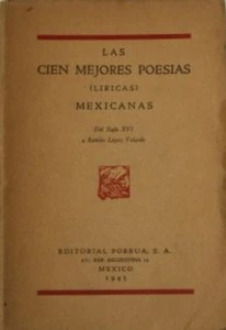 Las cien mejores poesías líricas mexicanas