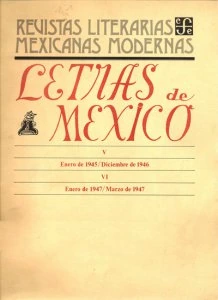 Letras de México, I : enero de 1937- diciembre de 1938
