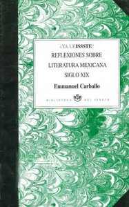 Reflexiones sobre literatura mexicana siglo XIX