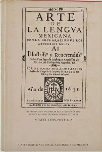 Arte de la lengua mexicana
