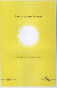 Favor de no borrar