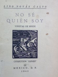 No sé quién soy 