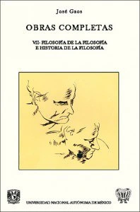 Obras completas VII. Filosofía de la filosofía e historia de la filosofía