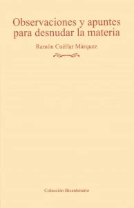 Observaciones y apuntes para desnudar la materia