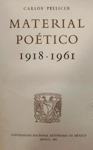 Material poético 1918-1961