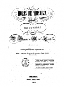 Horas de tristeza : colección de novelas