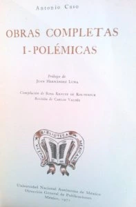 Obras completas I. Polémicas 