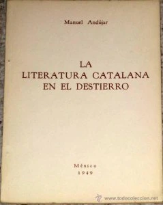 La literatura catalana en el destierro