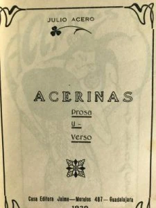 Acerinas : prosa y verso