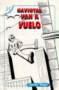 Gaviotas van a vuelo