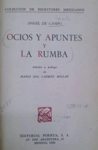 Ocios y apuntes y la rumba