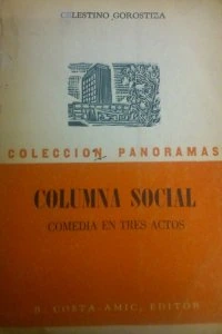 Columna social : comedia en tres actos