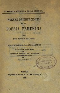 Nuevas orientaciones de la poesía femenina