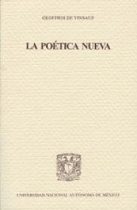 La poética nueva / Geoffroi de Vinsauf