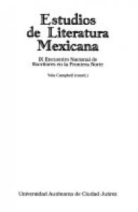 Estudios de literatura mexicana