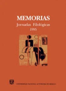 Memorias: Jornadas Filológicas 1995