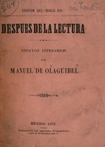 Después de la lectura : ensayos literarios