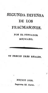 Segunda defensa de los fracmasones