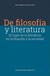 De filosofía y literatura : el lugar de la literatura en la filosofía y la sociedad