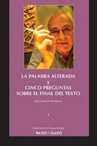 La palabra alterada y cinco preguntas sobre el final del texto 