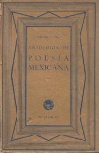 Antología de poesía mexicana