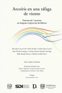 Arcoíris en una ráfaga de viento : poemas de 7 autoras en lenguas originarias de México 