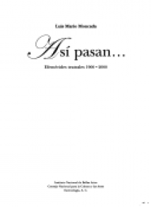 Así pasan... : efemérides teatrales
