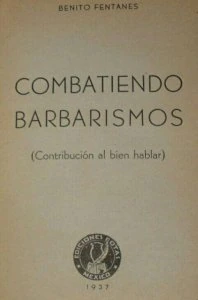Combatiendo barbarismos