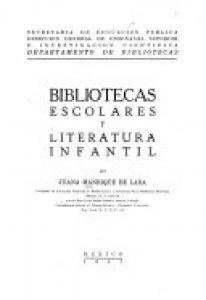 Bibliotecas escolares y literatura infantil
