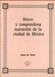 Breve y compendiosa narración de la Ciudad de México