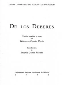 De los deberes