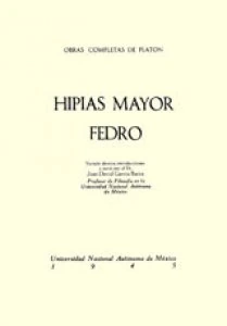 Hipias mayor. Fedro