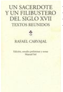 Un sacerdote y un filibustero del siglo XVII (textos reunidos)