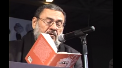 José Vicente Anaya en la Feria del Libro Hermosillo 2011.