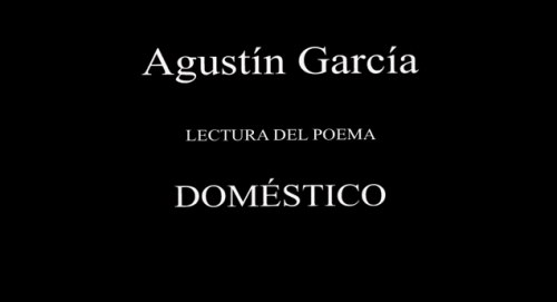 Agustín García lee Doméstico