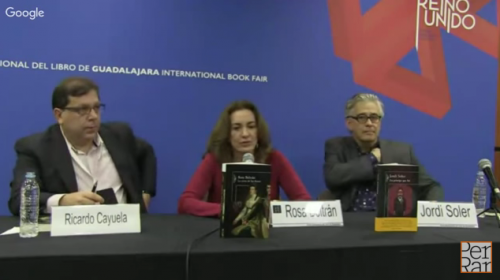 Mesa: Imperios de ficción. Rosa Beltrán y Jordi Soler en FIL Guadalajara