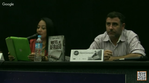 <i>Hotel de arraigo</i> de Imanol Caneyada en FIL Monterrey 2015