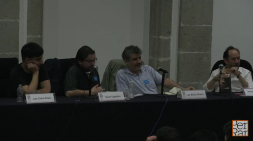 <i>Resaca</i> de L.M. Oliveira en FIL Minería 2015
