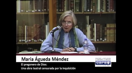 Conferencia: El pregonero de Dios. Una obra teatral censurada por la Inquisición, por María Águeda