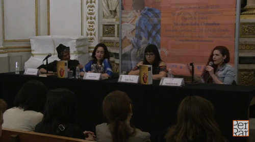 ''Fecha de caducidad'' de Beatriz Rivas, Eileen Truax y Armando Vega-Gil FIL Minería 2016