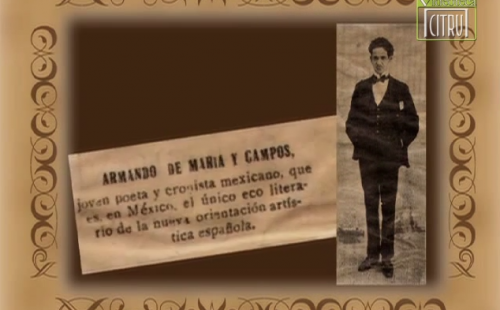 Homenaje: Armando de María y Campos