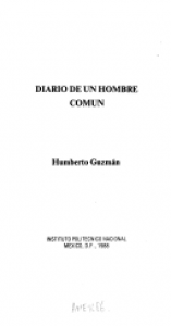 Diario de un hombre común