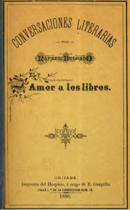 Conversaciones literarias ; por amor a los libros