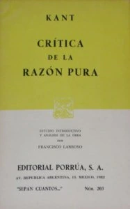 Crítica de la razón pura