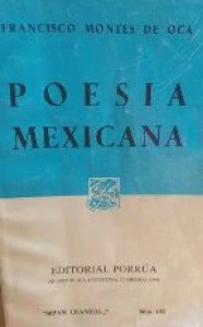 Poesía mexicana