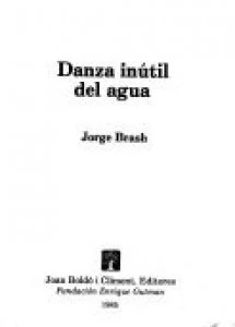 Danza inútil del agua