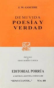 De mi vida : poesía y verdad